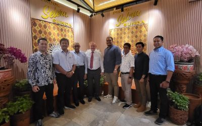 Magna Sardo Kunjungan ke Geoservices Bandung berasama Mr. Jhon Hawkins