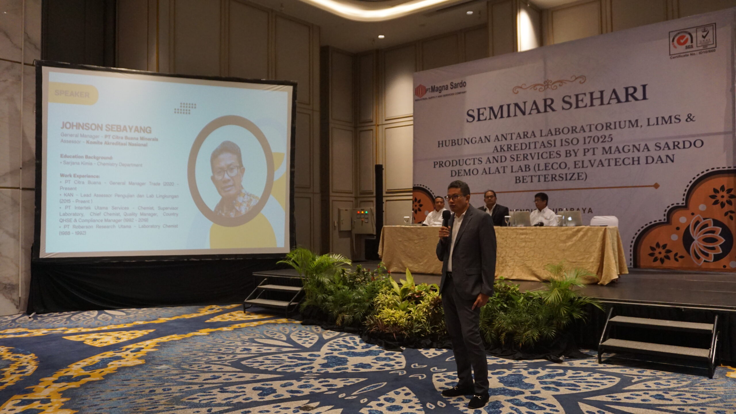 Materi ISO 17025 oleh Johnson Sebayang