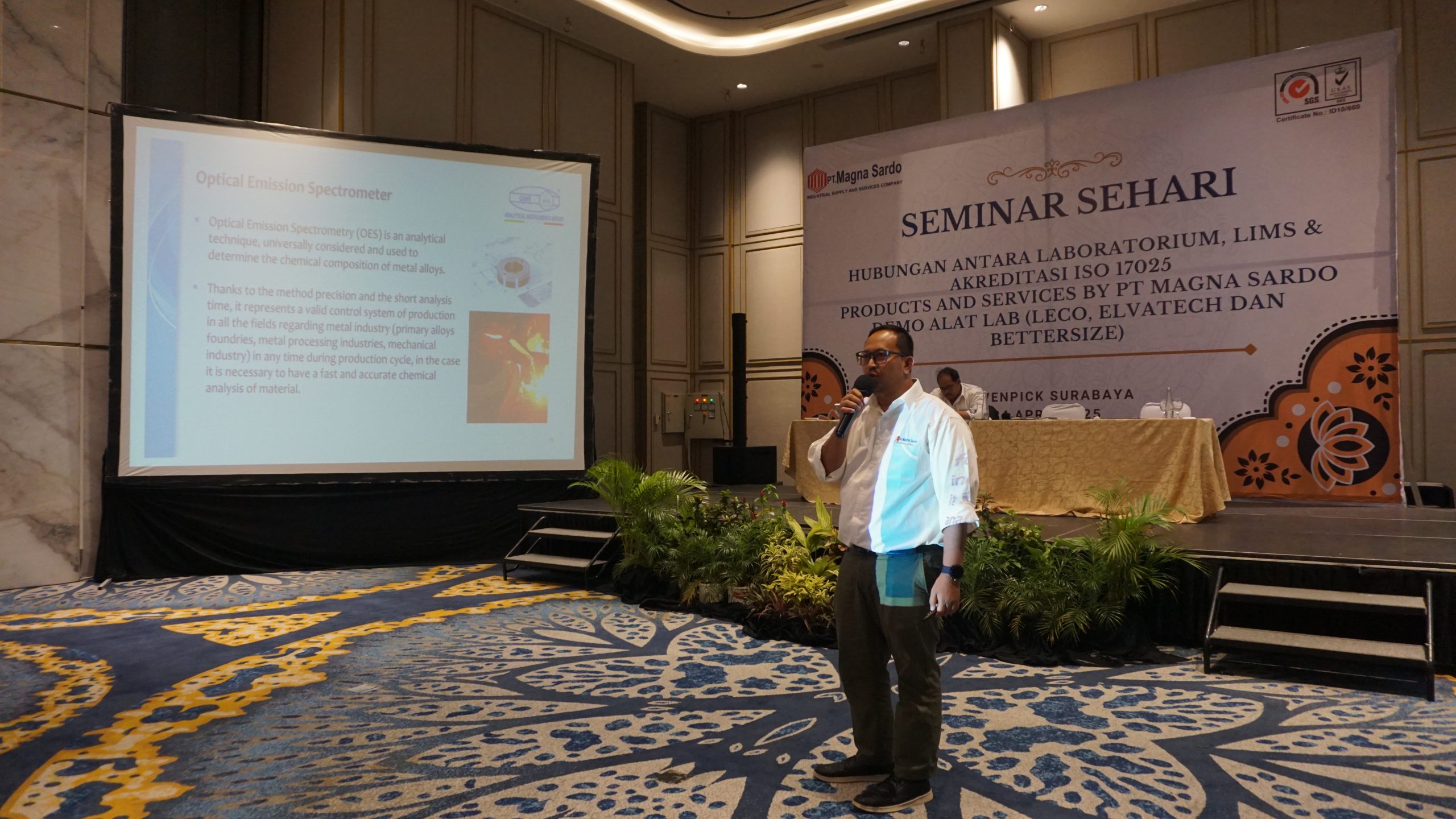 Penyampaian materi GNR dan Galdabini oleh Bapak Saepudin